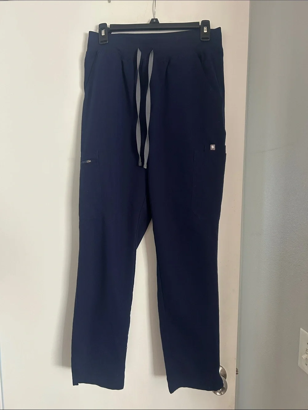 Figs Men's Navy Drawstring Joggers